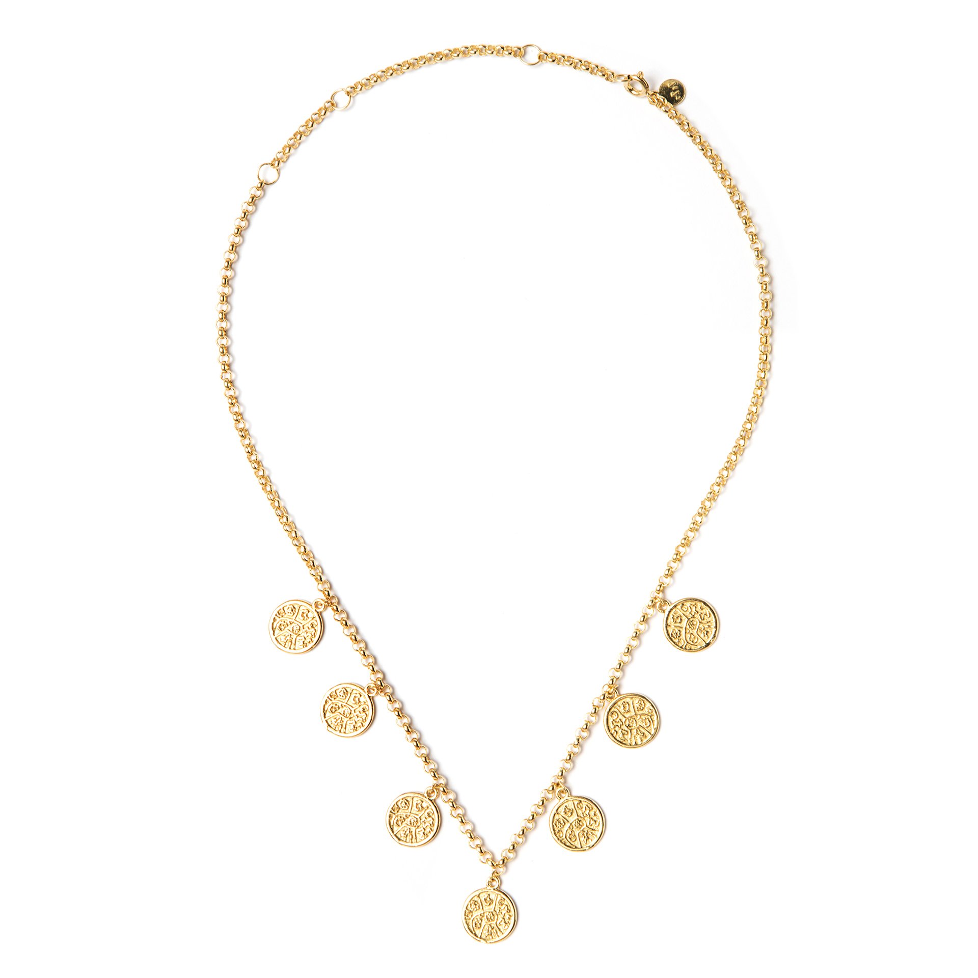 Choker with decorative coins - ZoZo Design