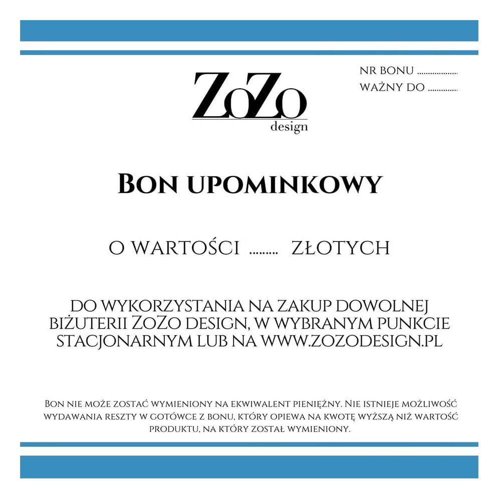 Bon podarunkowy ZoZo Design