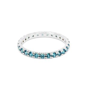 Obrączka srebrna DIANA (2 mm)