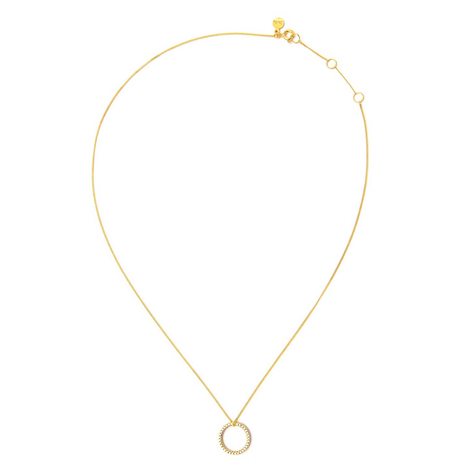 Choker z kołem wysadzanym cyrkoniami ZoZo Design