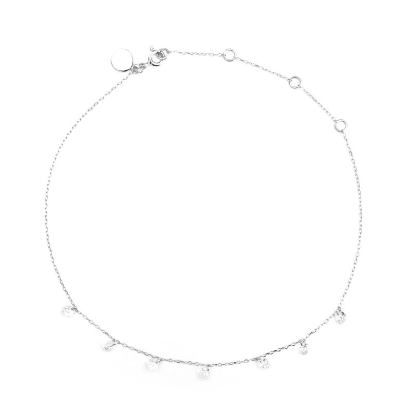 Choker srebrny DIANA 3