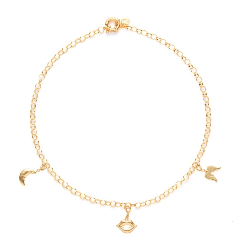 ZOZO CHARMS - Choker z dmuchanymi przywieszkami do wyboru z łańcuszka rollo - Image 8