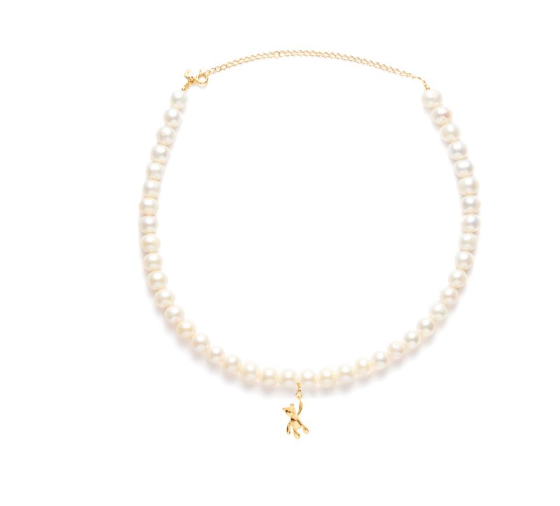 ZOZO CHARMS - Choker z pereł z dmuchaną przywieszką do wyboru - Image 5
