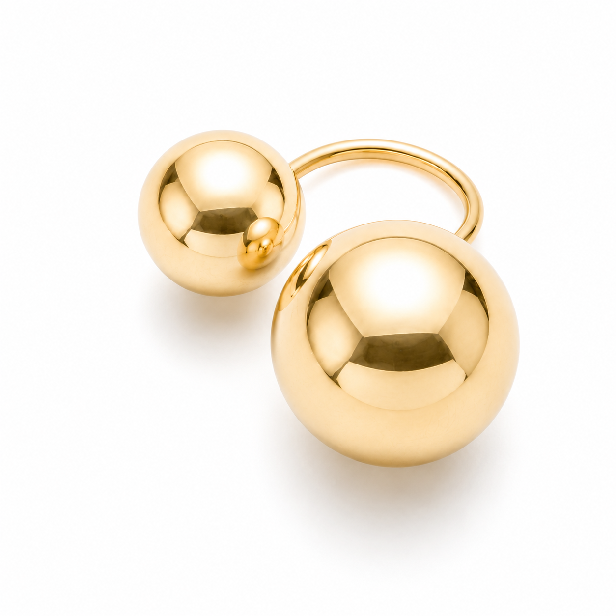 SERENA Gold-plated Ring XL