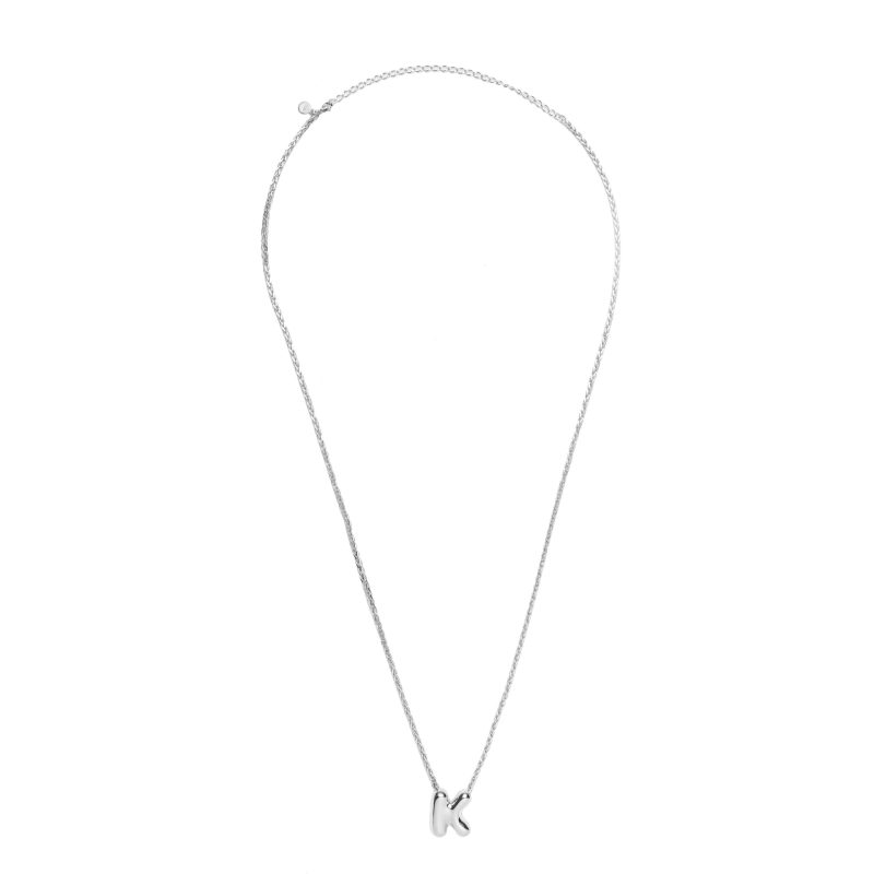 LEONTINA silver chain (2cm letter)