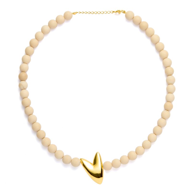 Choker pozłacany ROSALIA STONE