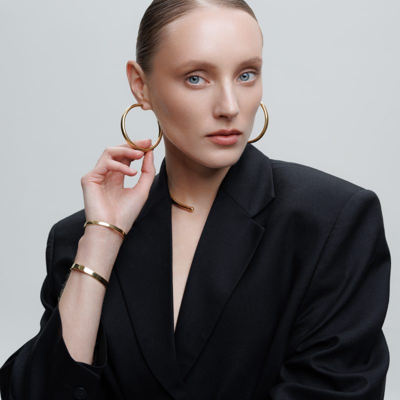 Choker / kolia pozłacany OLIVIA - Image 2