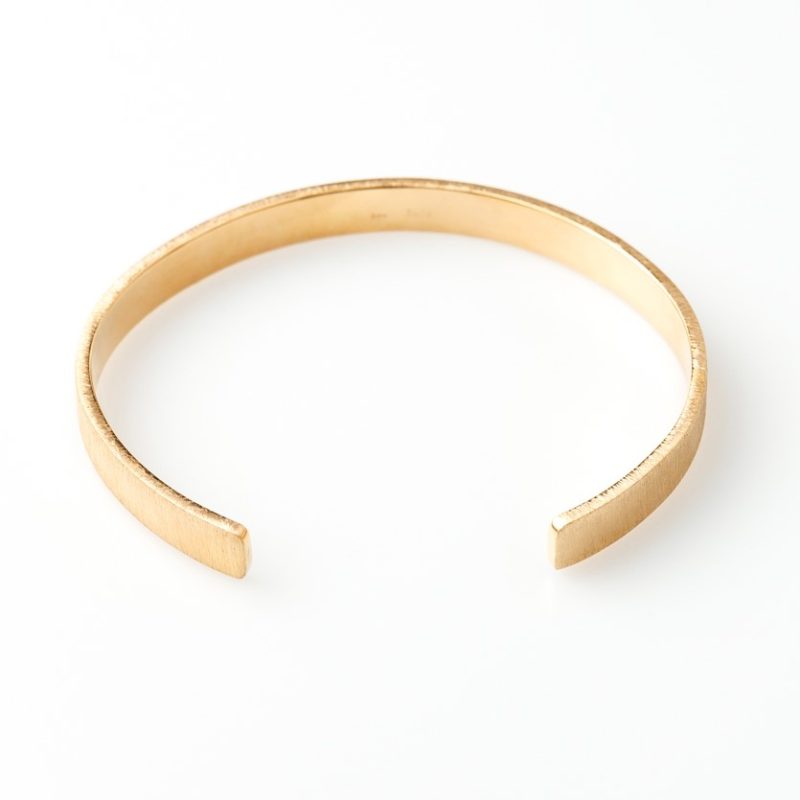 Bransoletka pozłacana satynowa VALETTA