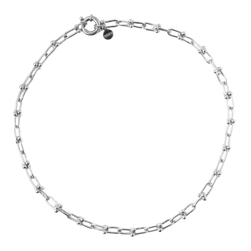 Choker srebrny DELFINA