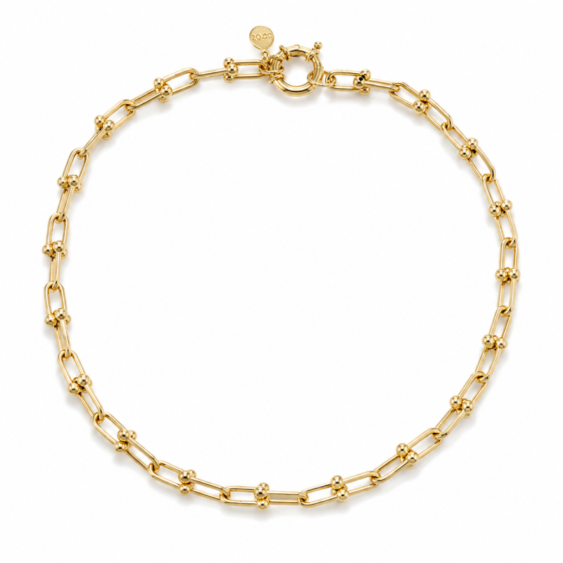 Choker pozłacany DELFINA