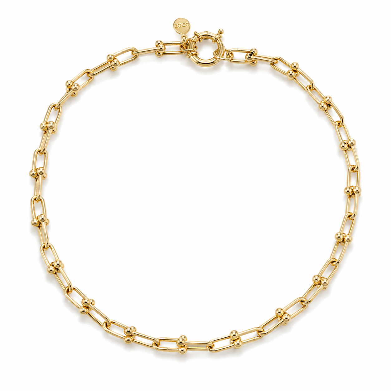Choker pozłacany DELFINA