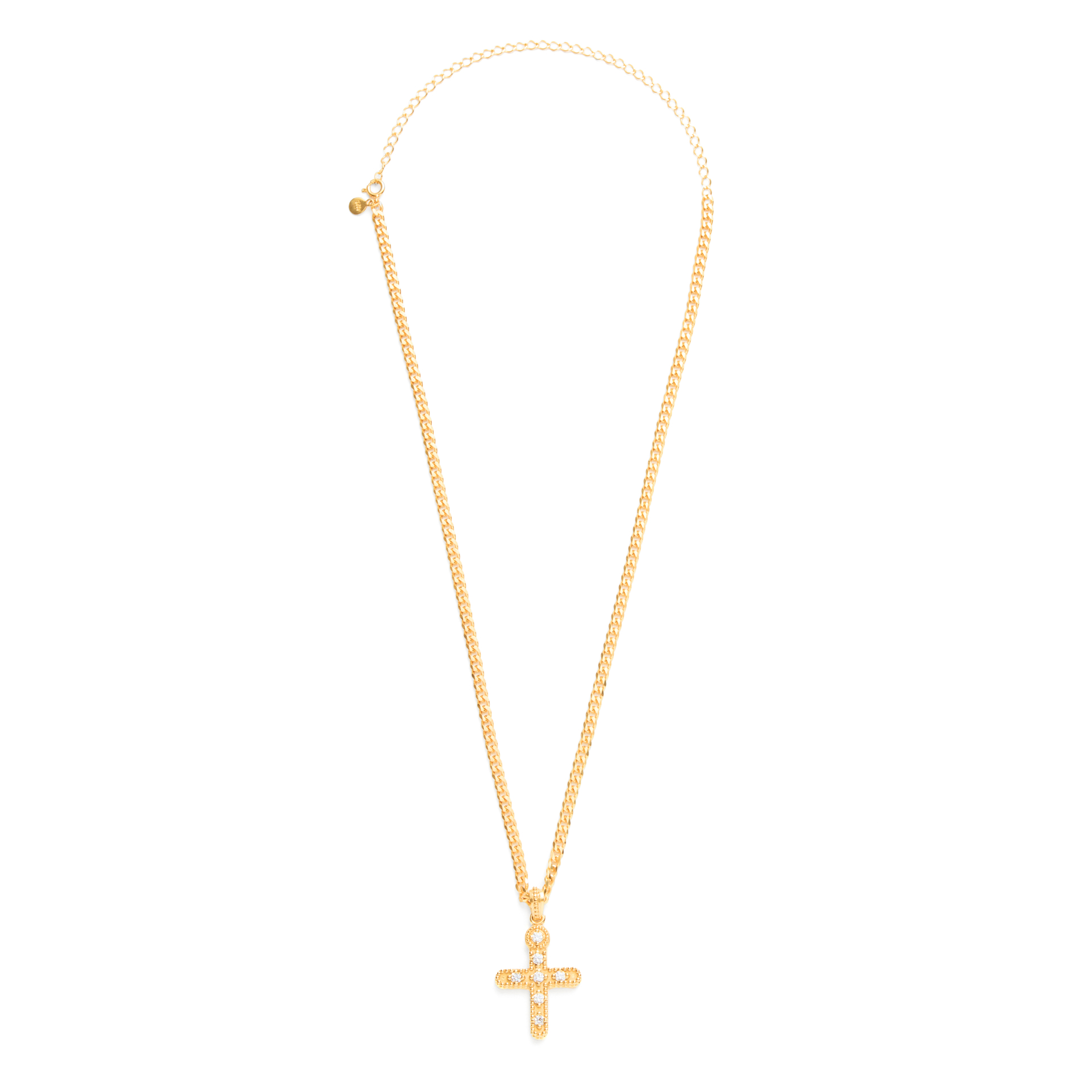 Łańcuszek z krzyżem MADONNA 2 (3 mm) - Image 3