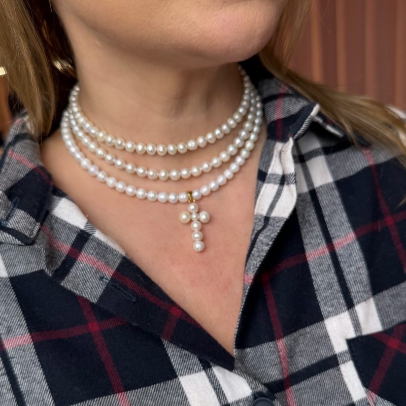 Choker HEIDI 2 (perły)