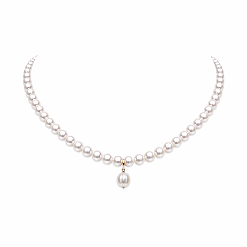 Choker HEIDI 3 (perły - przywieszka do wyboru)