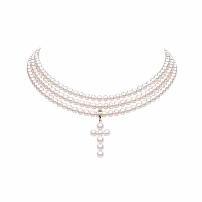 Choker HEIDI 2 (perły)