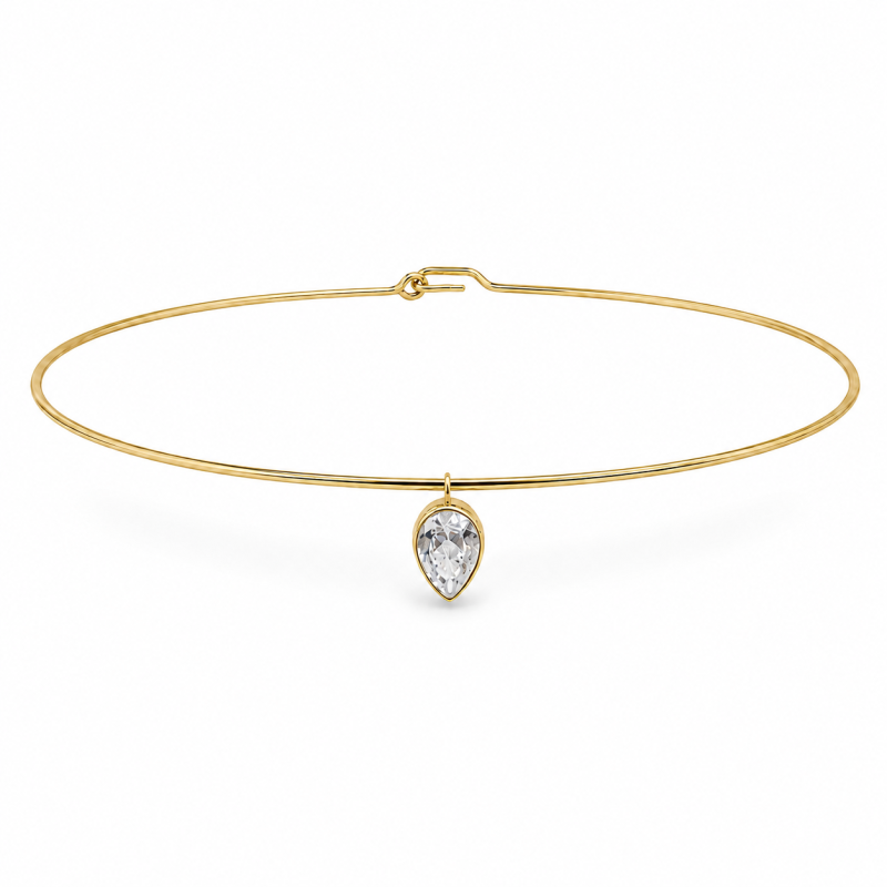 Choker / kolia pozłacany CAMILA