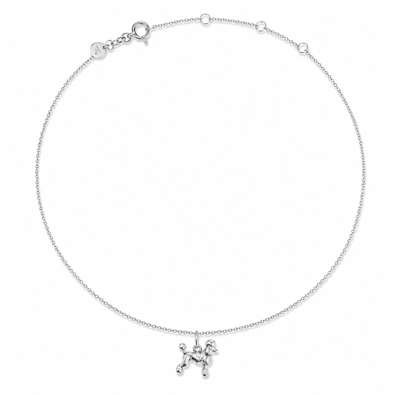 Choker srebrny PUDELEK