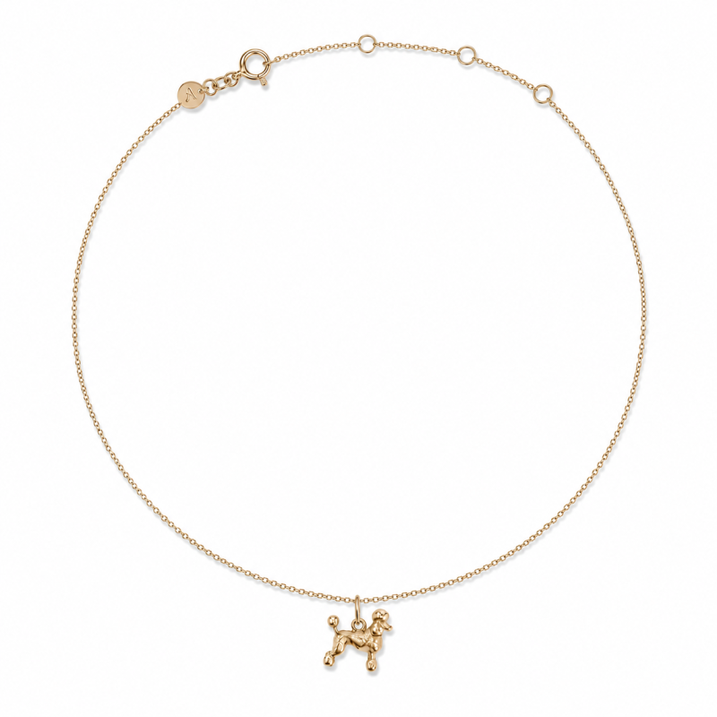 Choker pozłacany PUDELEK