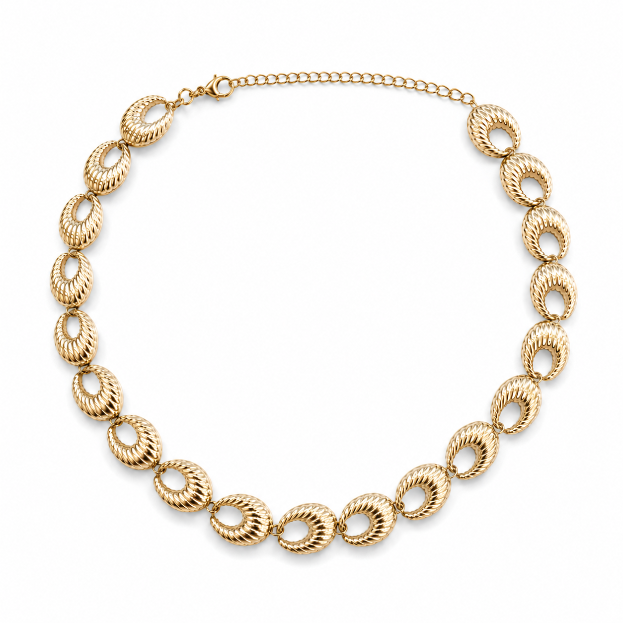 Choker/kolia pozłacana SELENA