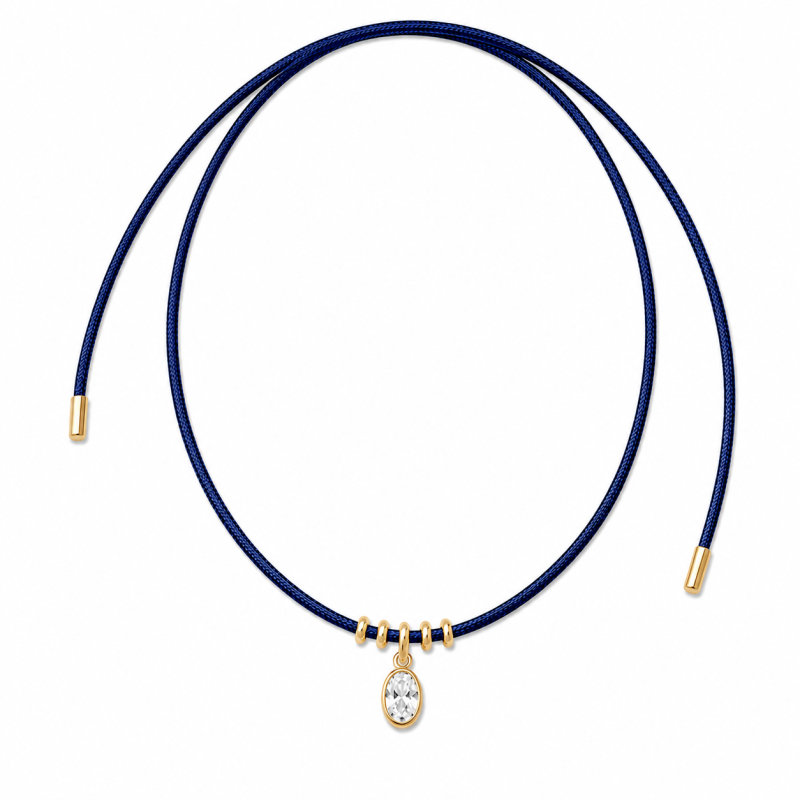 Choker pozłacany KORNELIA NAVY
