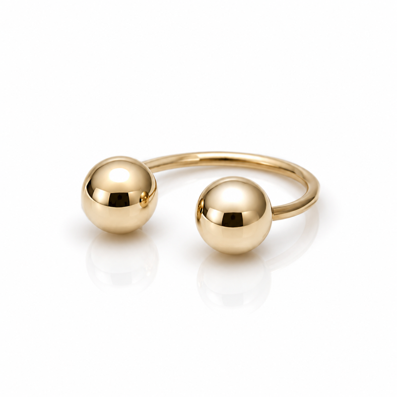 SERENA Gold plated ring - M