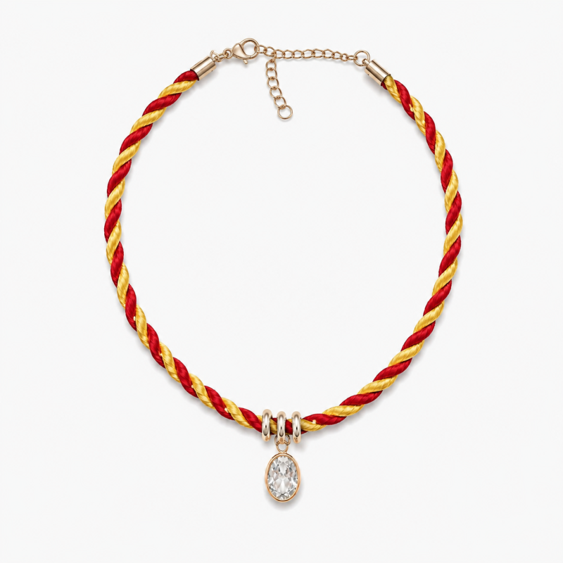 Choker pozłacany KORNELIA HAPPINESS