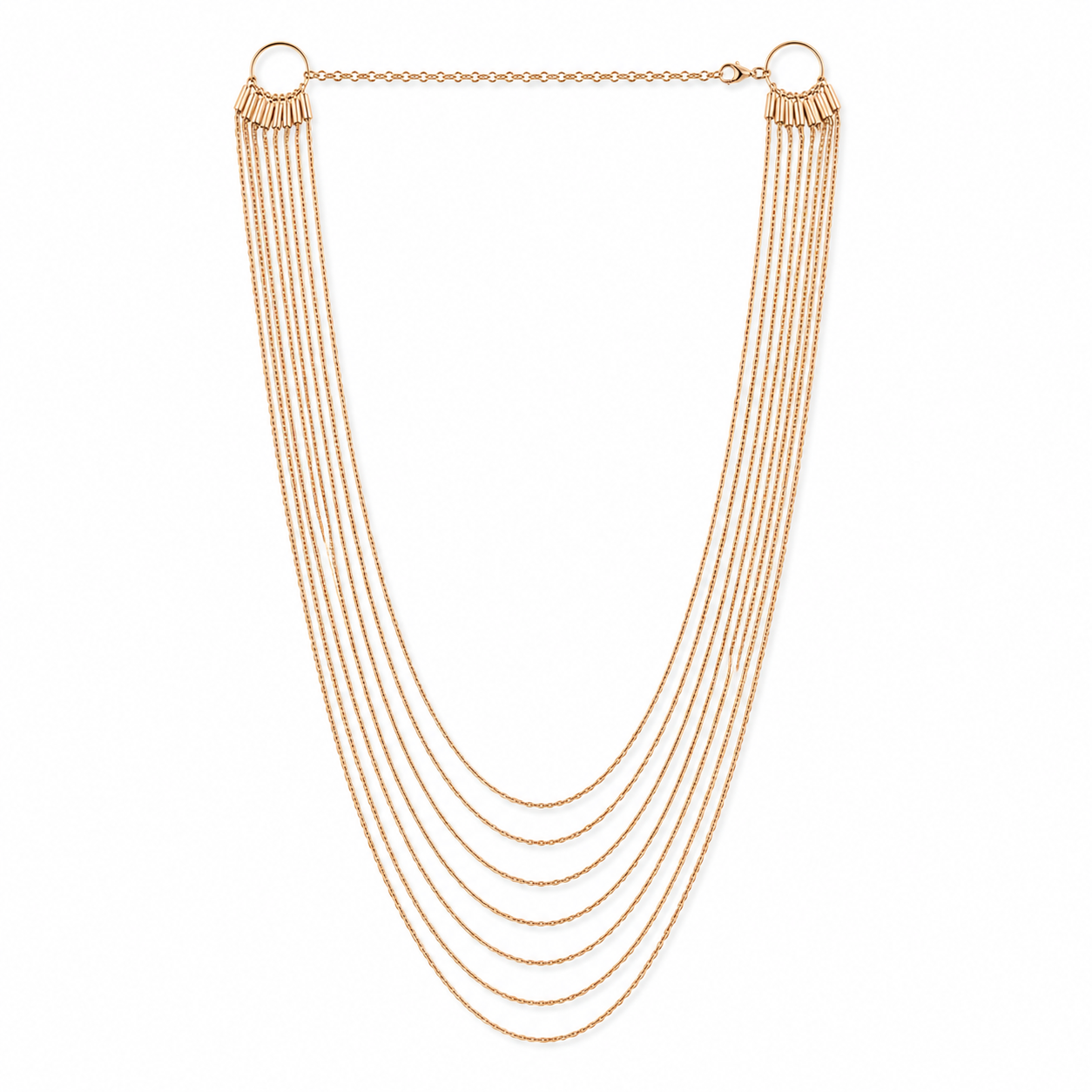 Choker / kolia pozłacana LUCA