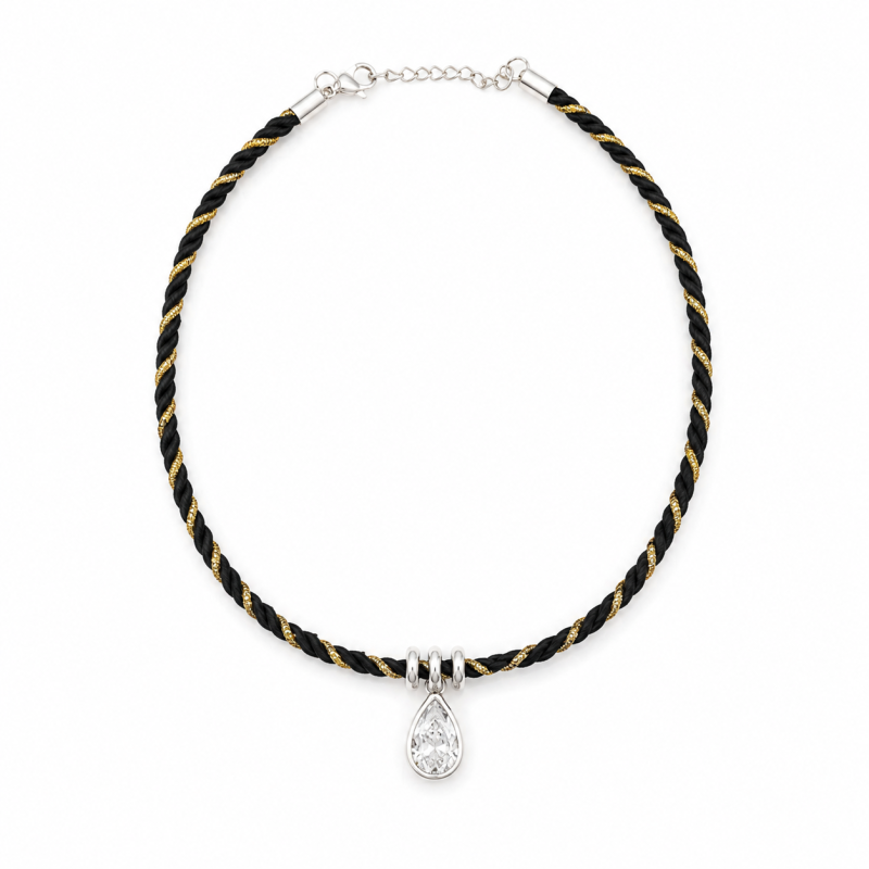 Choker srebrny KORNELIA ELEGANCE