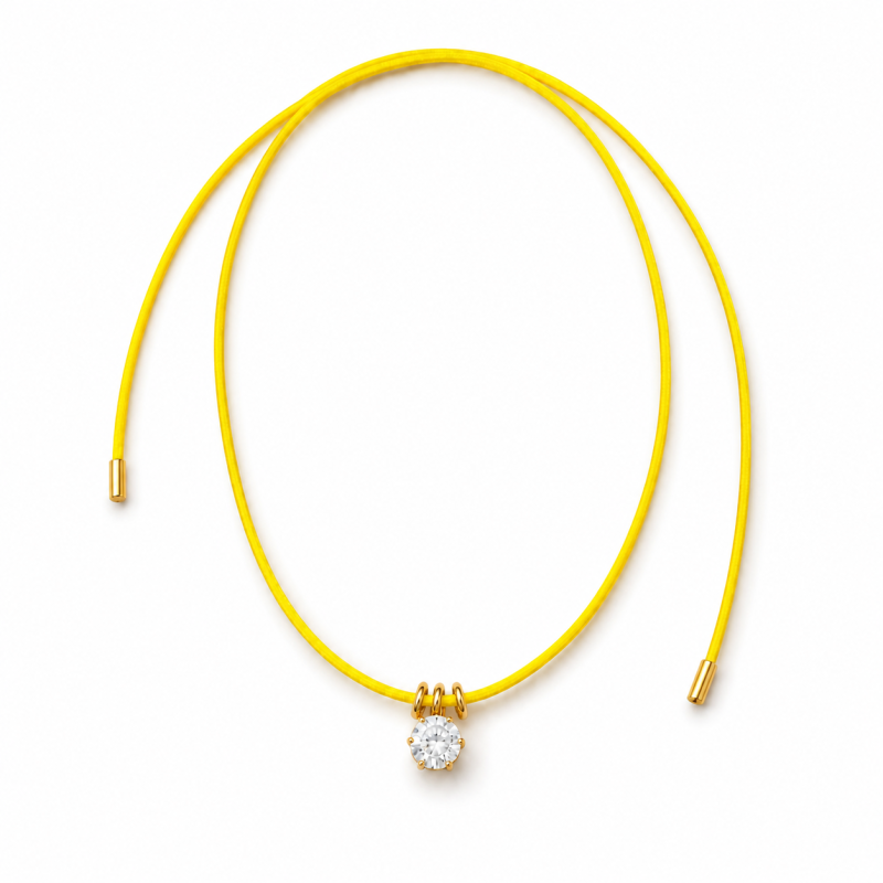 Choker pozłacany KORNELIA YELLOW