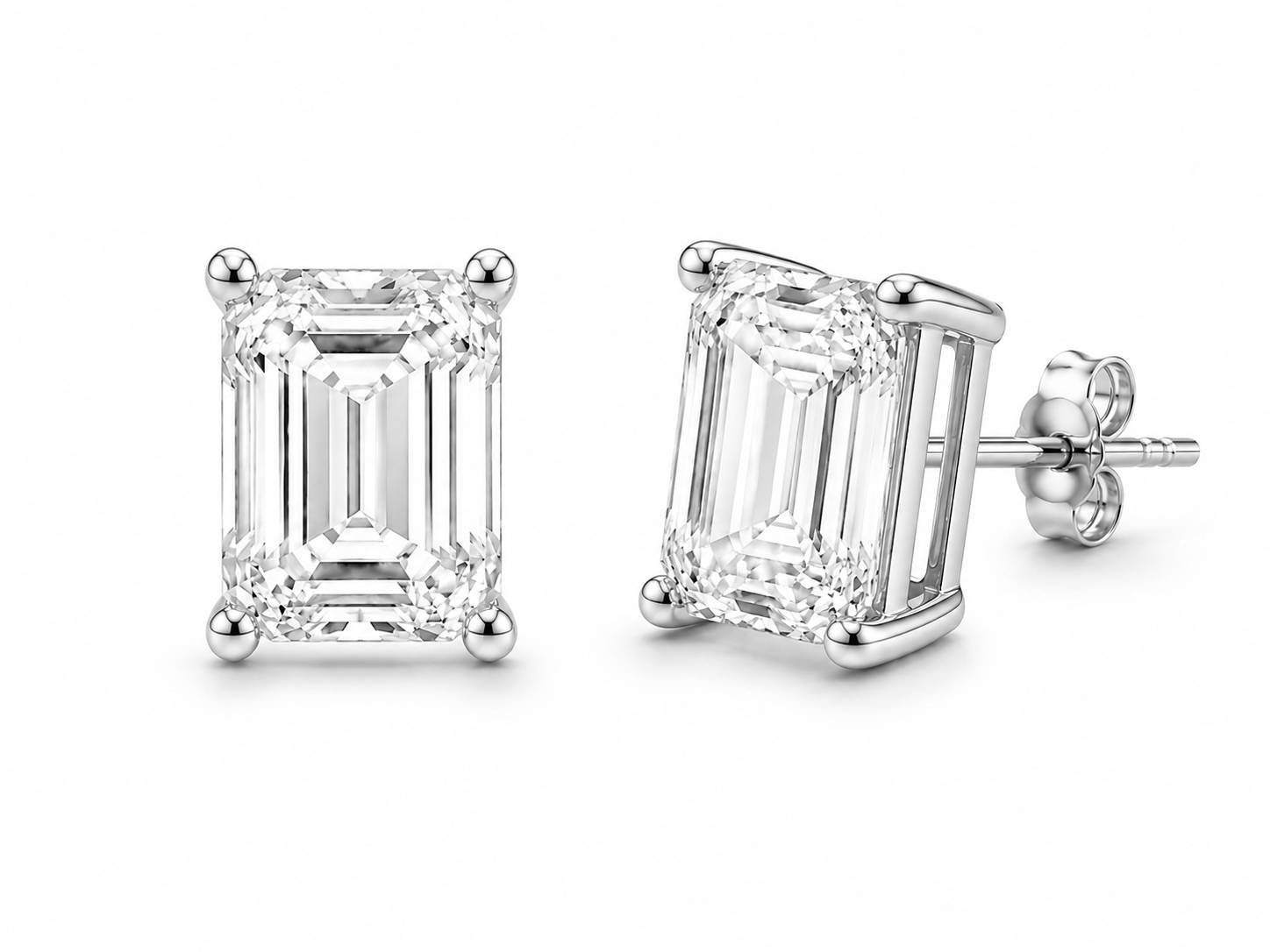 Kolczyki srebrne KORNELIA EMERALD