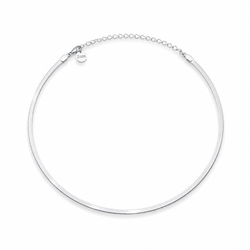 Choker srebrny VIPERA MINI (żmijka)