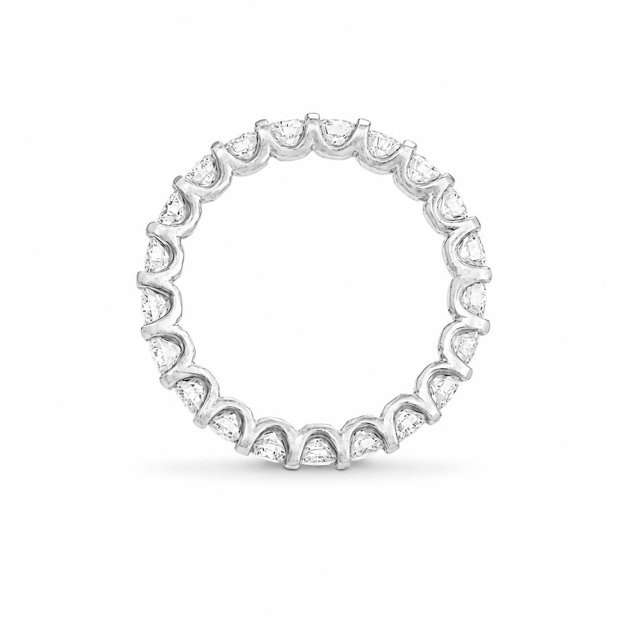 Obrączka Diamond Ring (białe złoto) - obrazek 3